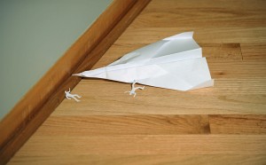 4/4/09: fatal paper airplane crash