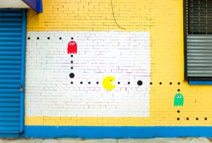 pacman-on-real-street
