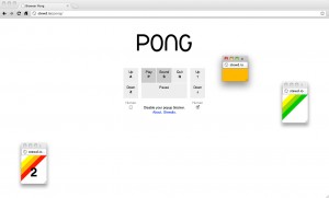 browser pong